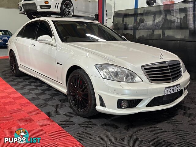 2008 MERCEDES-BENZ S63 AMG 221 07 UPGRADE 4D SEDAN