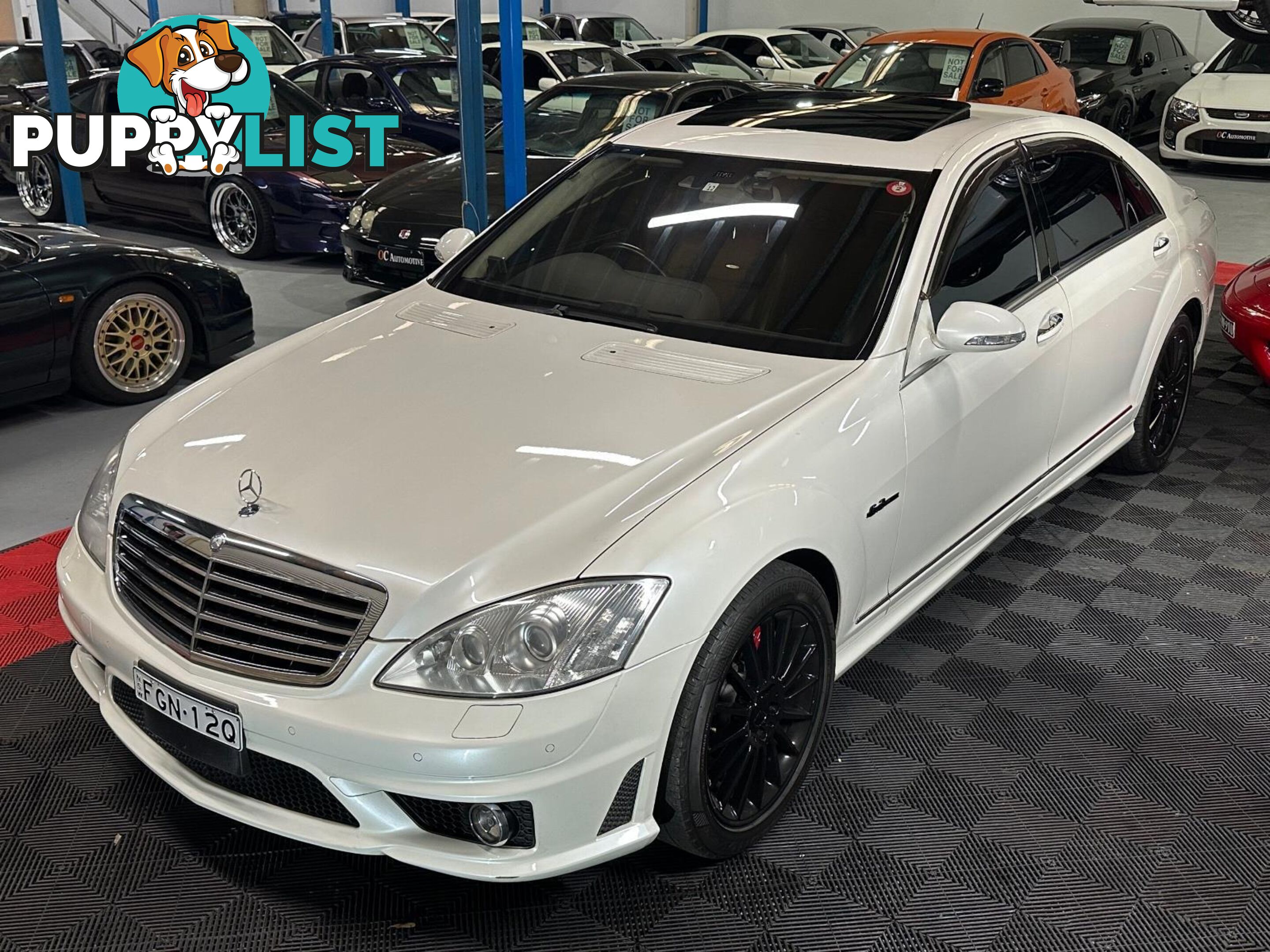 2008 MERCEDES-BENZ S63 AMG 221 07 UPGRADE 4D SEDAN