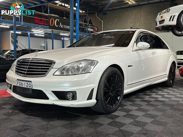 2008 MERCEDES-BENZ S63 AMG 221 07 UPGRADE 4D SEDAN