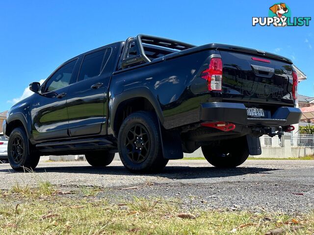 2018 TOYOTA HILUX RUGGED X (4x4) GUN126R DUAL CAB UTILITY