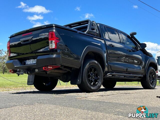 2018 TOYOTA HILUX RUGGED X (4x4) GUN126R DUAL CAB UTILITY