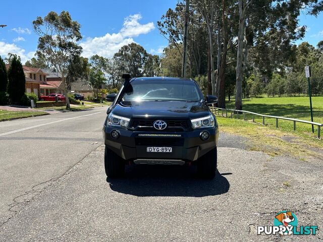 2018 TOYOTA HILUX RUGGED X (4x4) GUN126R DUAL CAB UTILITY