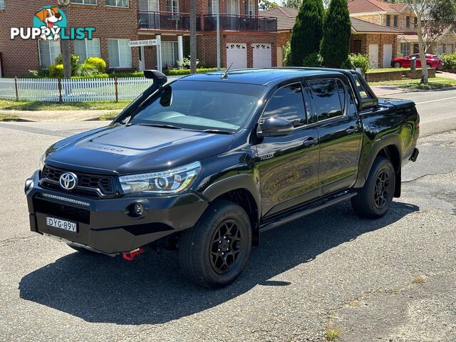 2018 TOYOTA HILUX RUGGED X (4x4) GUN126R DUAL CAB UTILITY