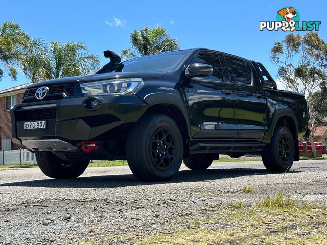 2018 TOYOTA HILUX RUGGED X (4x4) GUN126R DUAL CAB UTILITY