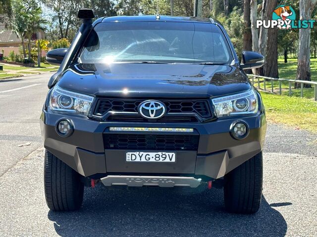 2018 TOYOTA HILUX RUGGED X (4x4) GUN126R DUAL CAB UTILITY