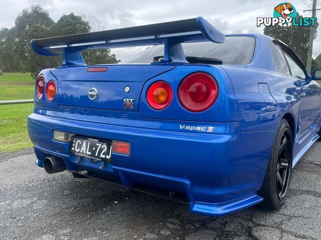 2001 NISSAN SKYLINE GT-R V-Spec II BNR34 Coupe