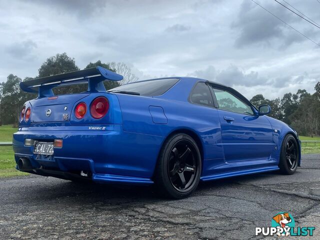 2001 NISSAN SKYLINE GT-R V-Spec II BNR34 Coupe