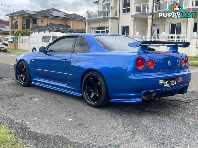 2001 NISSAN SKYLINE GT-R V-Spec II BNR34 Coupe