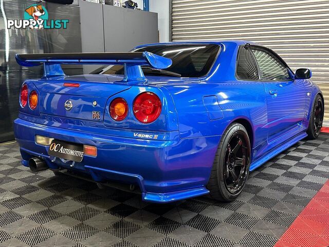 2001 NISSAN SKYLINE GT-R V-Spec II BNR34 Coupe