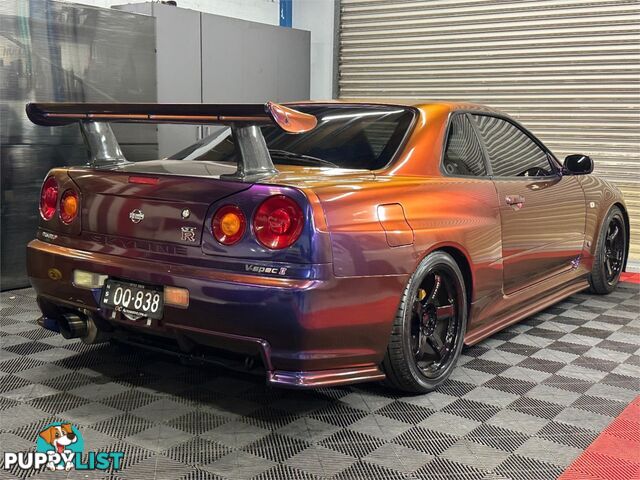 2000 NISSAN SKYLINE GT-R V-Spec II R34 Coupe
