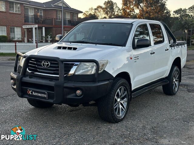 2014 TOYOTA HILUX SR (4x4) KUN26R MY14 DUAL CAB P/UP