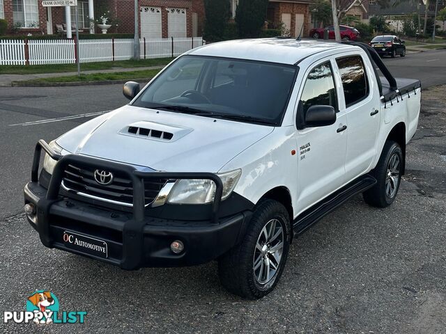 2014 TOYOTA HILUX SR (4x4) KUN26R MY14 DUAL CAB P/UP