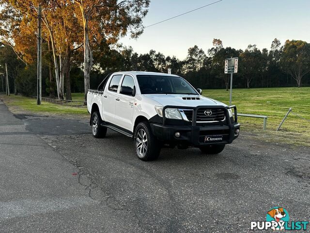 2014 TOYOTA HILUX SR (4x4) KUN26R MY14 DUAL CAB P/UP