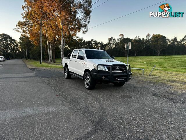 2014 TOYOTA HILUX SR (4x4) KUN26R MY14 DUAL CAB P/UP