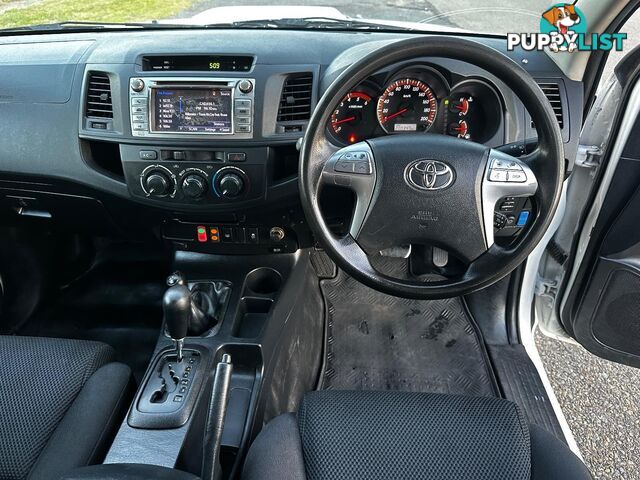 2014 TOYOTA HILUX SR (4x4) KUN26R MY14 DUAL CAB P/UP