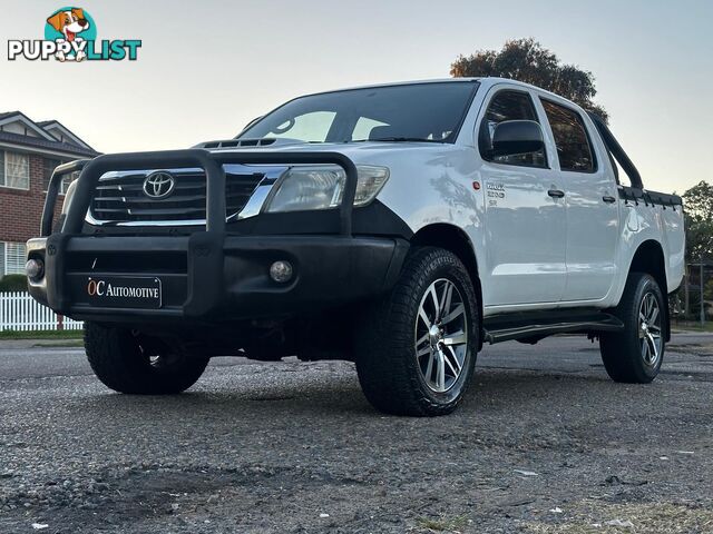 2014 TOYOTA HILUX SR (4x4) KUN26R MY14 DUAL CAB P/UP