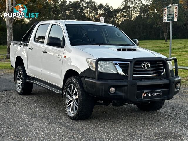 2014 TOYOTA HILUX SR (4x4) KUN26R MY14 DUAL CAB P/UP