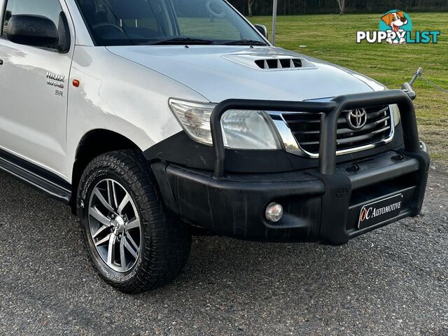 2014 TOYOTA HILUX SR (4x4) KUN26R MY14 DUAL CAB P/UP