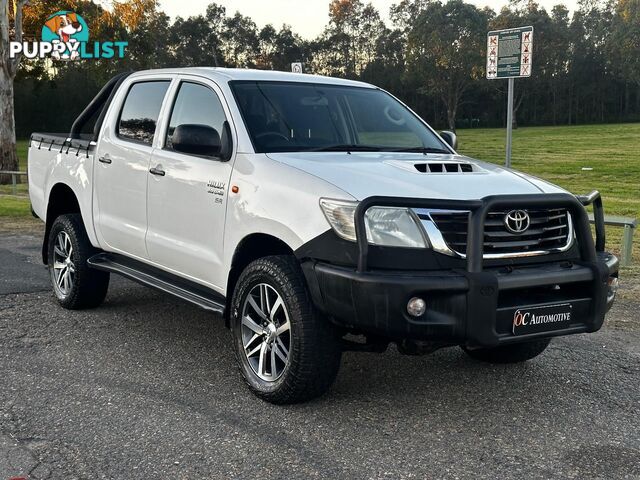 2014 TOYOTA HILUX SR (4x4) KUN26R MY14 DUAL CAB P/UP