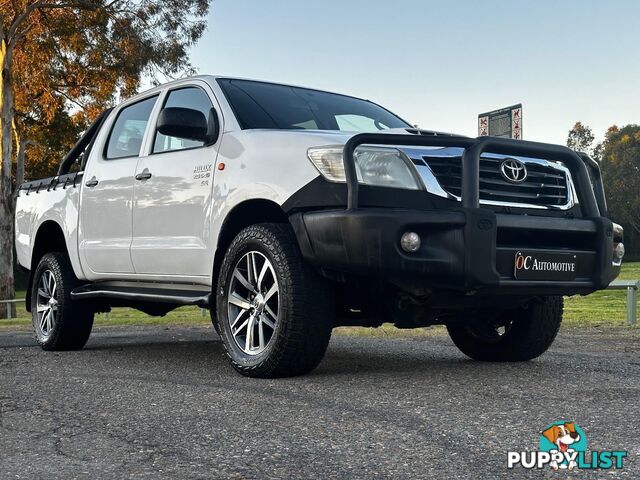 2014 TOYOTA HILUX SR (4x4) KUN26R MY14 DUAL CAB P/UP