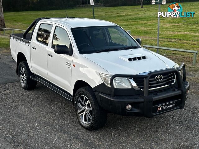 2014 TOYOTA HILUX SR (4x4) KUN26R MY14 DUAL CAB P/UP