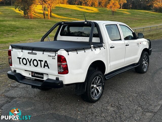 2014 TOYOTA HILUX SR (4x4) KUN26R MY14 DUAL CAB P/UP