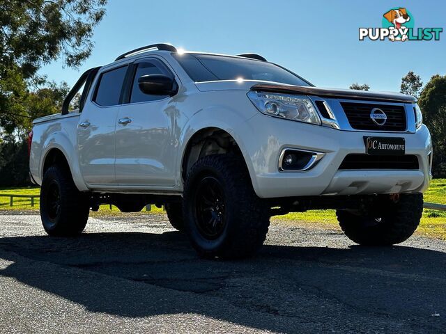 2016 NISSAN NAVARA ST-X (4x4) NP300 D23 DUAL CAB UTILITY