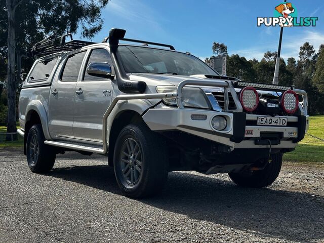 2012 TOYOTA HILUX SR5 (4x4) KUN26R MY12 DUAL CAB P/UP