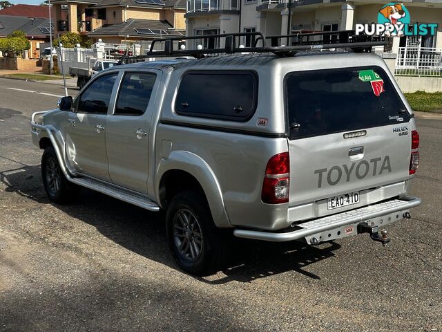 2012 TOYOTA HILUX SR5 (4x4) KUN26R MY12 DUAL CAB P/UP