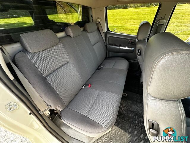 2012 TOYOTA HILUX SR5 (4x4) KUN26R MY12 DUAL CAB P/UP