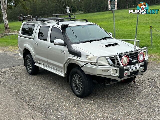 2012 TOYOTA HILUX SR5 (4x4) KUN26R MY12 DUAL CAB P/UP