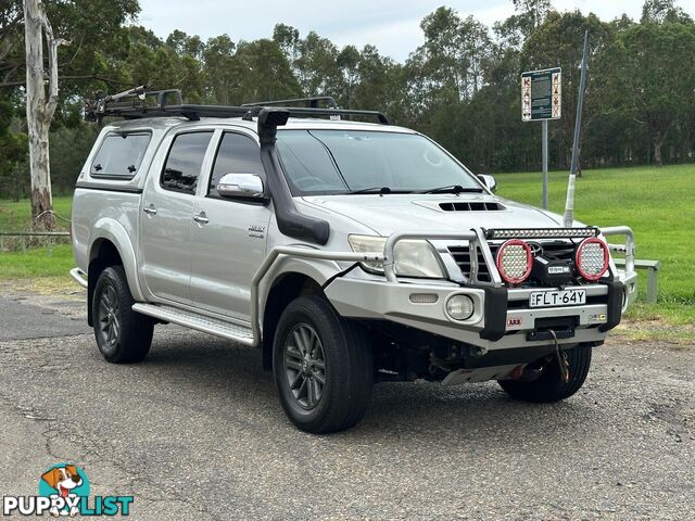 2012 TOYOTA HILUX SR5 (4x4) KUN26R MY12 DUAL CAB P/UP