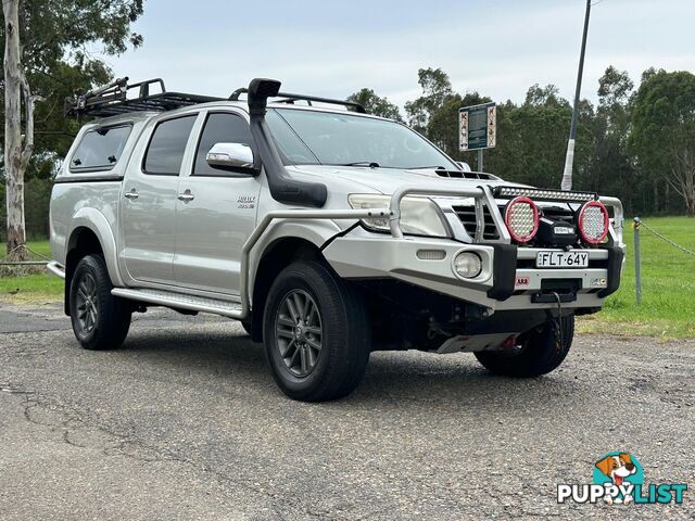 2012 TOYOTA HILUX SR5 (4x4) KUN26R MY12 DUAL CAB P/UP