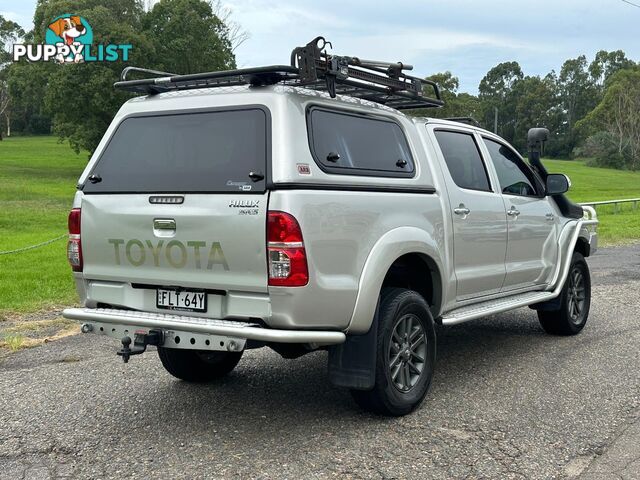 2012 TOYOTA HILUX SR5 (4x4) KUN26R MY12 DUAL CAB P/UP