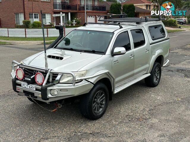 2012 TOYOTA HILUX SR5 (4x4) KUN26R MY12 DUAL CAB P/UP