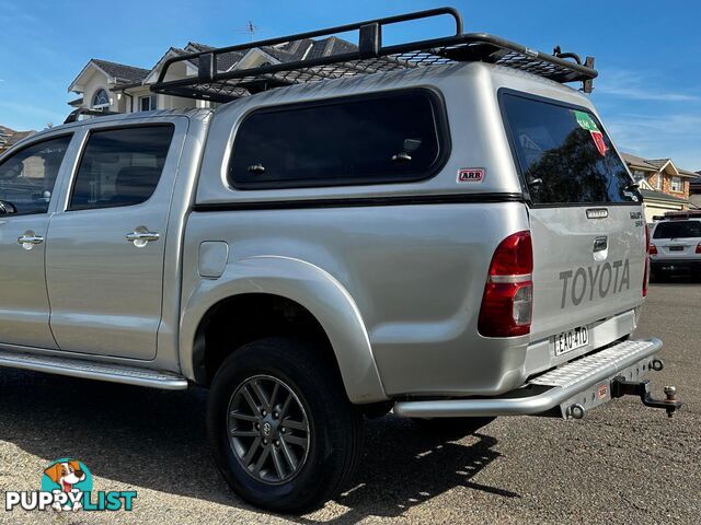 2012 TOYOTA HILUX SR5 (4x4) KUN26R MY12 DUAL CAB P/UP