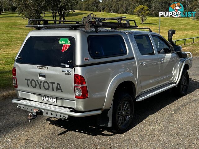 2012 TOYOTA HILUX SR5 (4x4) KUN26R MY12 DUAL CAB P/UP