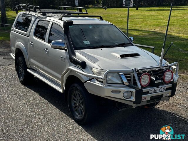 2012 TOYOTA HILUX SR5 (4x4) KUN26R MY12 DUAL CAB P/UP