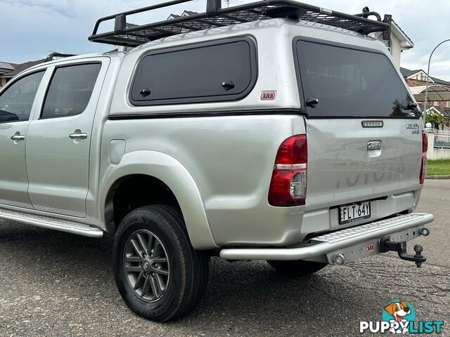 2012 TOYOTA HILUX SR5 (4x4) KUN26R MY12 DUAL CAB P/UP