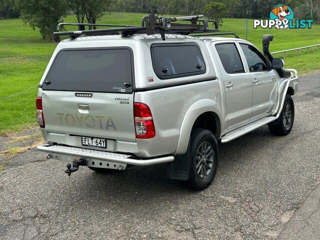 2012 TOYOTA HILUX SR5 (4x4) KUN26R MY12 DUAL CAB P/UP