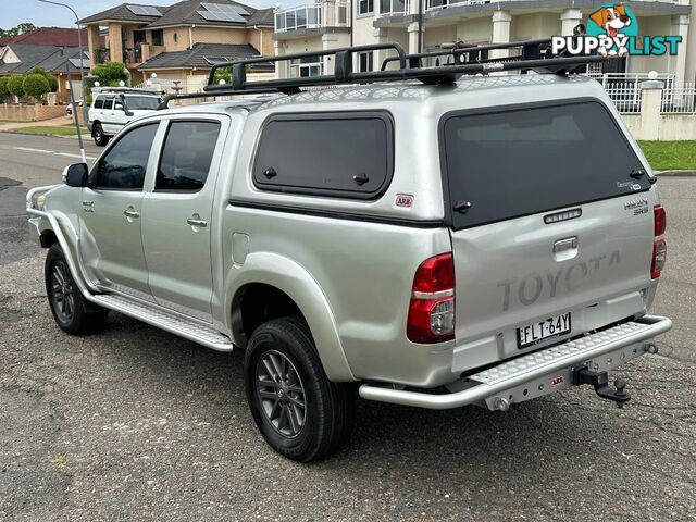 2012 TOYOTA HILUX SR5 (4x4) KUN26R MY12 DUAL CAB P/UP