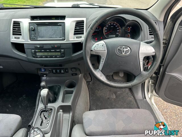 2012 TOYOTA HILUX SR5 (4x4) KUN26R MY12 DUAL CAB P/UP