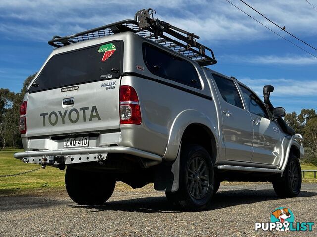 2012 TOYOTA HILUX SR5 (4x4) KUN26R MY12 DUAL CAB P/UP