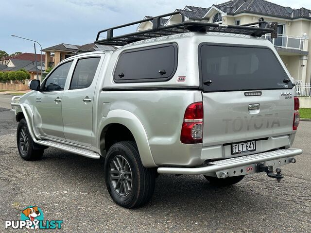 2012 TOYOTA HILUX SR5 (4x4) KUN26R MY12 DUAL CAB P/UP