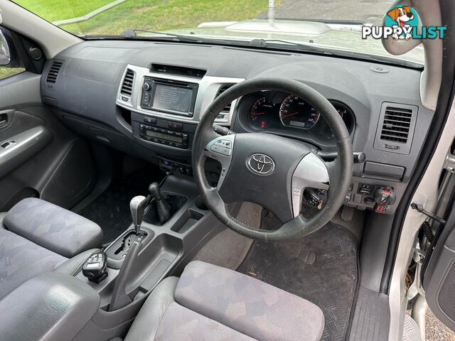 2012 TOYOTA HILUX SR5 (4x4) KUN26R MY12 DUAL CAB P/UP