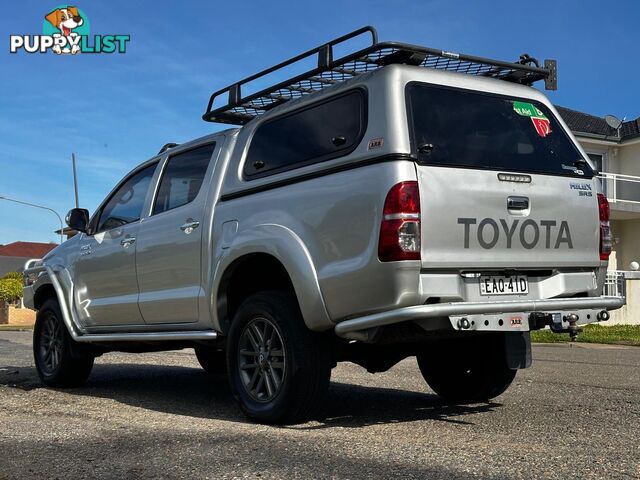 2012 TOYOTA HILUX SR5 (4x4) KUN26R MY12 DUAL CAB P/UP