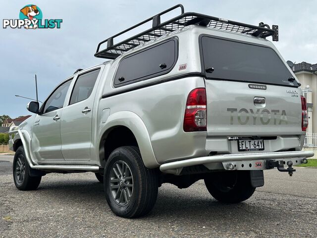 2012 TOYOTA HILUX SR5 (4x4) KUN26R MY12 DUAL CAB P/UP