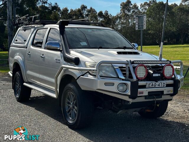 2012 TOYOTA HILUX SR5 (4x4) KUN26R MY12 DUAL CAB P/UP