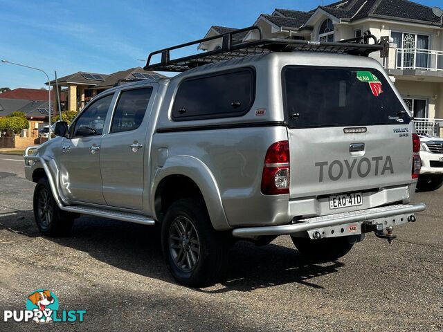 2012 TOYOTA HILUX SR5 (4x4) KUN26R MY12 DUAL CAB P/UP