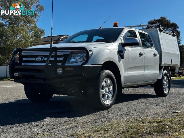 2014 FORD RANGER XLS 3.2 (4x4) PX DUAL CAB UTILITY